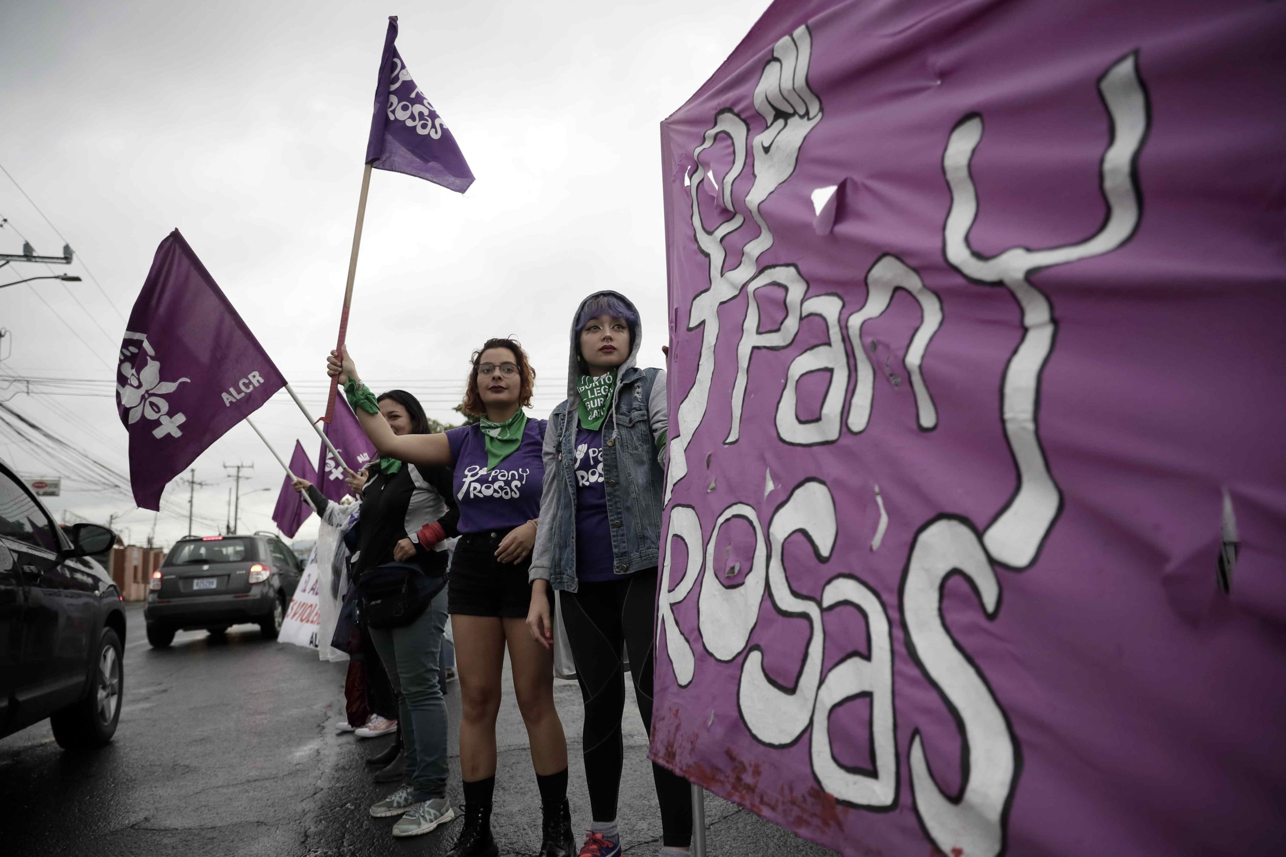 Manifestantes exigen aprobación de la Norma Técnica del Aborto en Costa Rica