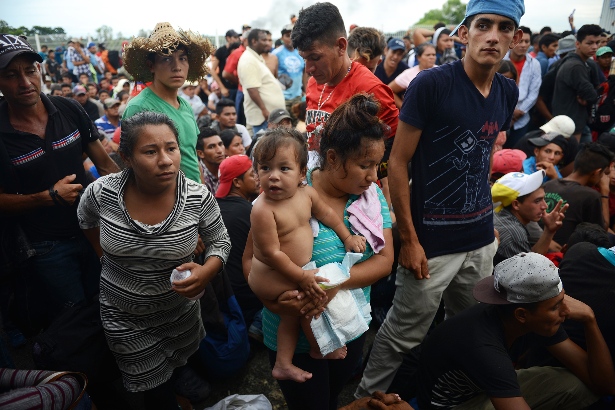 Central american migrant caravan