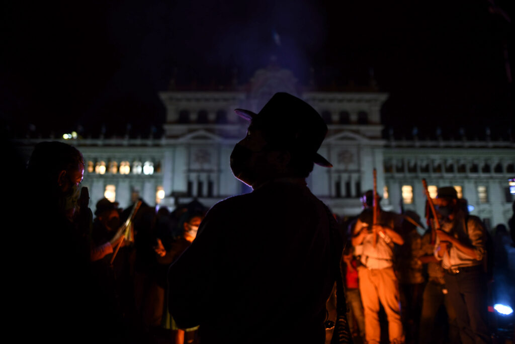 Celebración del Día Internacional de los Pueblos Indígenas en Guatemala. Foto: Edwin Bercián