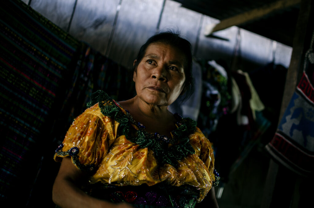 Retrato de Juana Méndez luego de contar su proceso de denuncia contra los policías que la violaron. Foto: Melissa Miranda