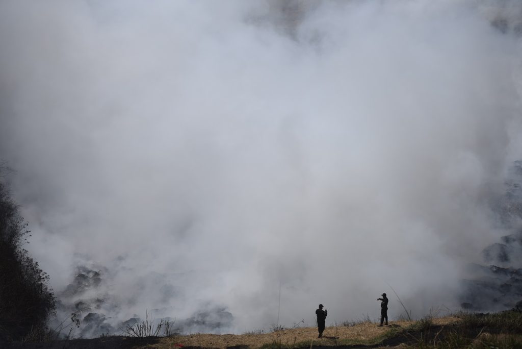 Incendio AMSA, abril del 2024