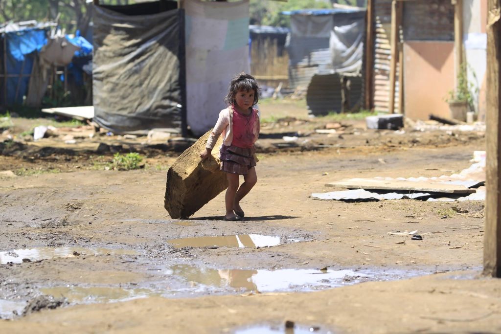 La pobreza es una de las principales causas de la desnutrición aguda en Guatemala. Foto: Edwin Bercián