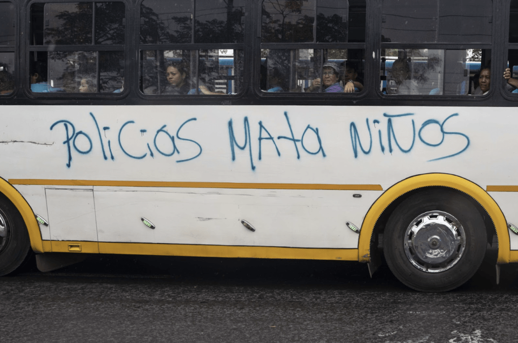 Los policías y paramilitares sandinistas también asesinaron menores de edad durante las protestas de 2018 en Nicaragua. Foto de Carlos Herrera | Divergentes
