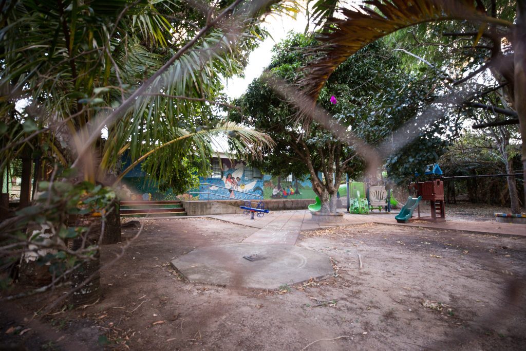 La escuela de la Asociación Familia Fundación Fabretto, cerrada por el régimen de Daniel Ortega en el municipio de Madriz. Foto de Divergentes.