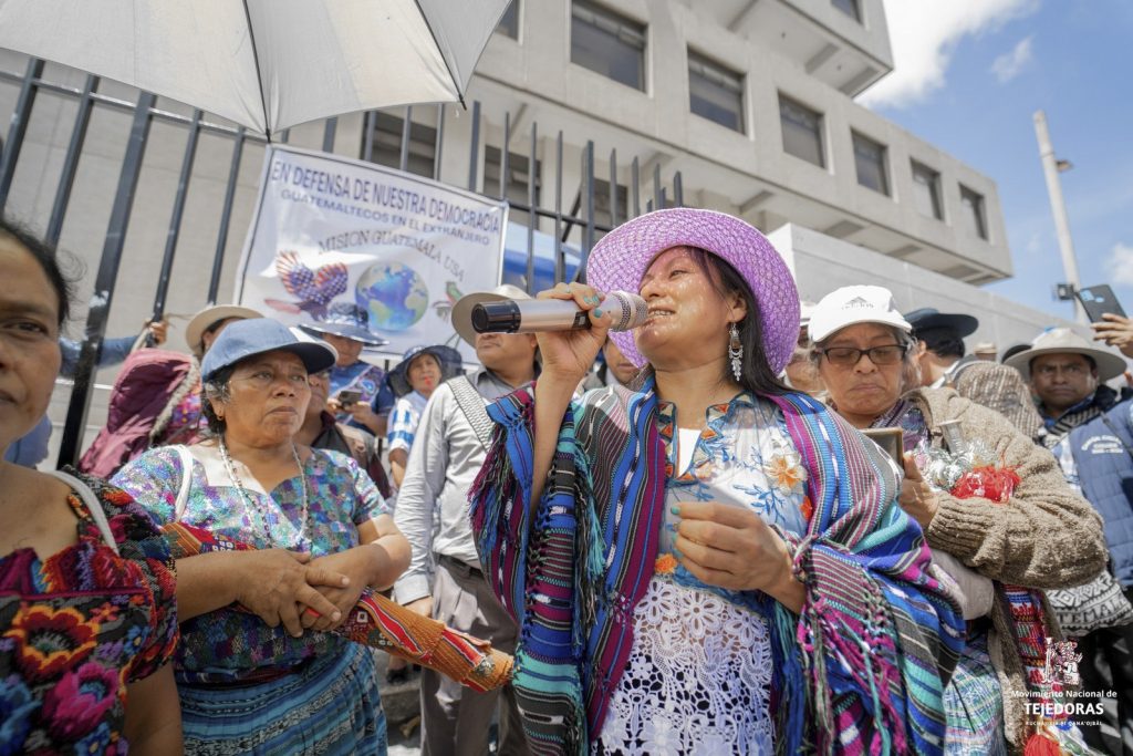 Angelina Aspuac fue nombrada en mayo de 2024 gobernadora departamental de Sacatepéquez. Foto: AFEDES