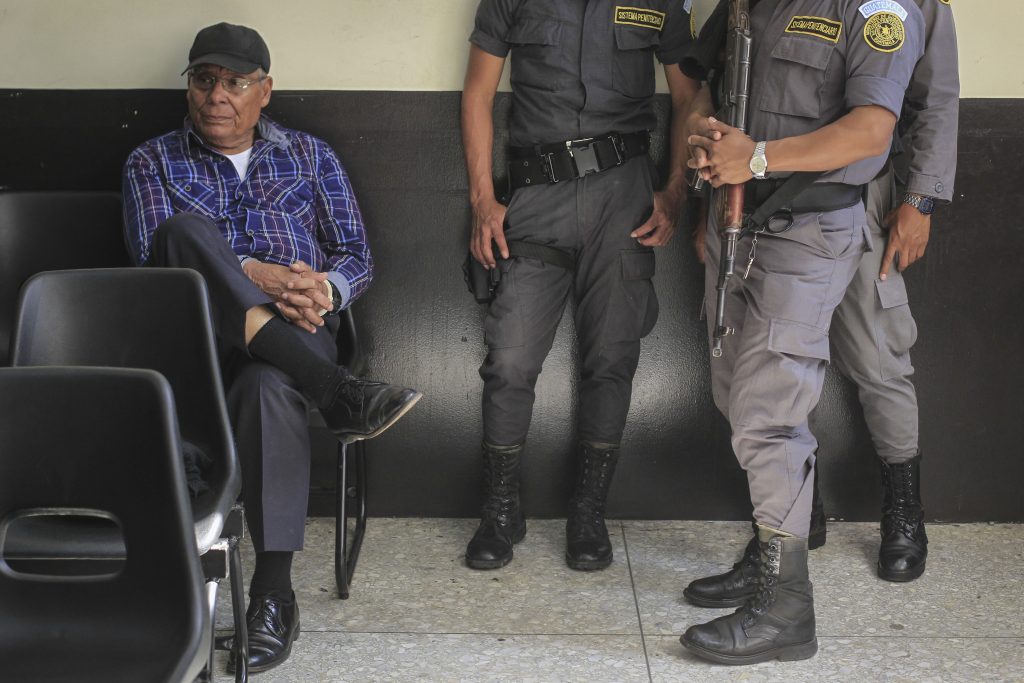 El general retirado Benedicto Lucas García. (Foto: Edwin Bercián)