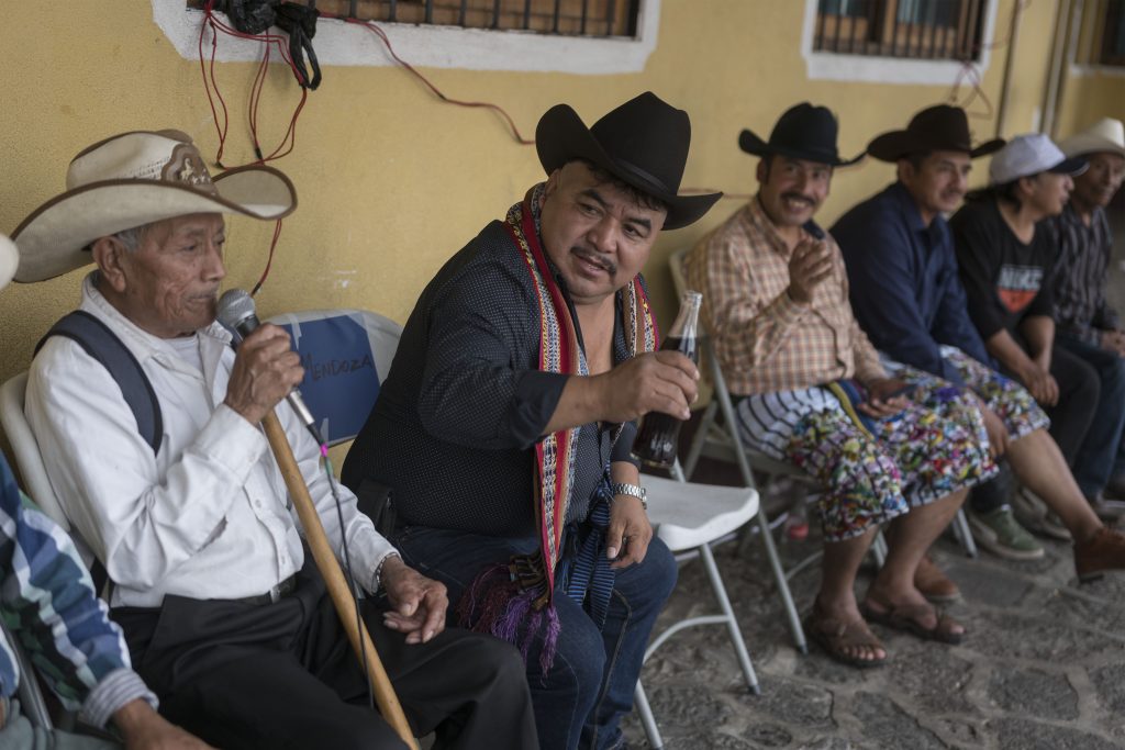 Juan Mendoza fue electo por el pueblo como cabecera el 1 de noviembre. Foto: Edwin Bercián.