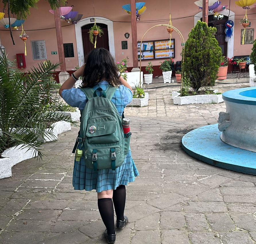 Sandy Méndez es una estudiante de 15 años. Foto: Cortesía.