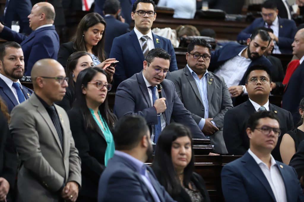 El oficialismo logró reformar el artículo 82 de la Ley Contra la Delincuencia Organizada. Foto: Bancada Semilla