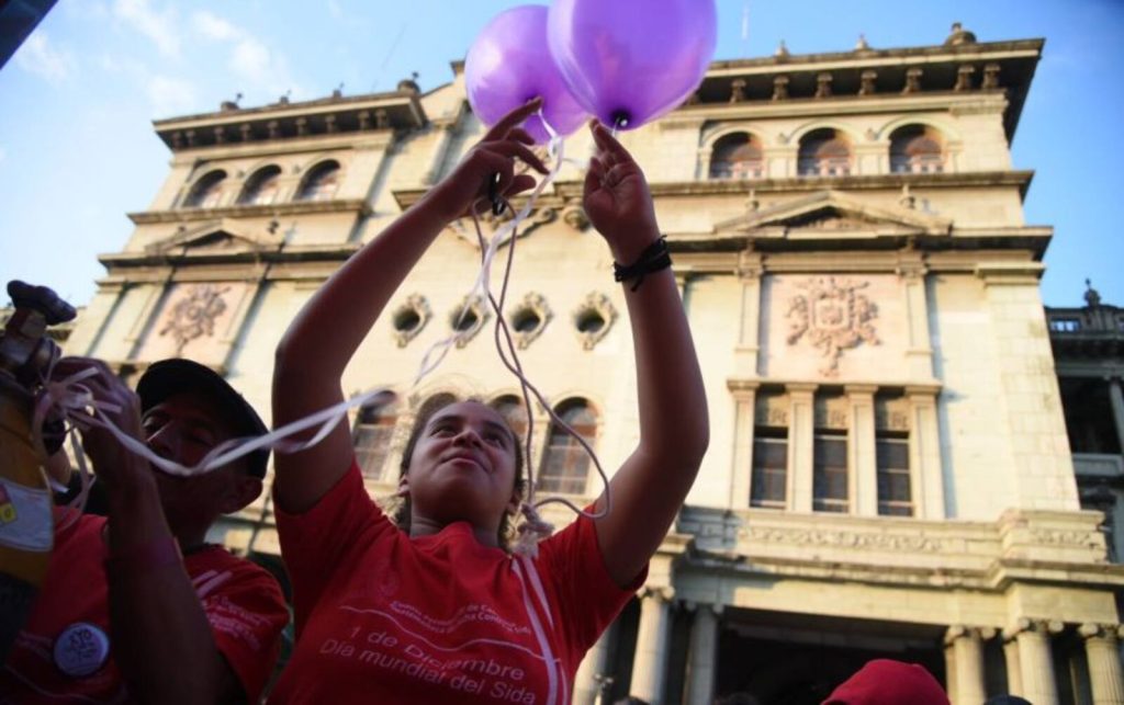 marcha por el día internacional del SIDA. Foto: Edwin Bercián (Archivo)