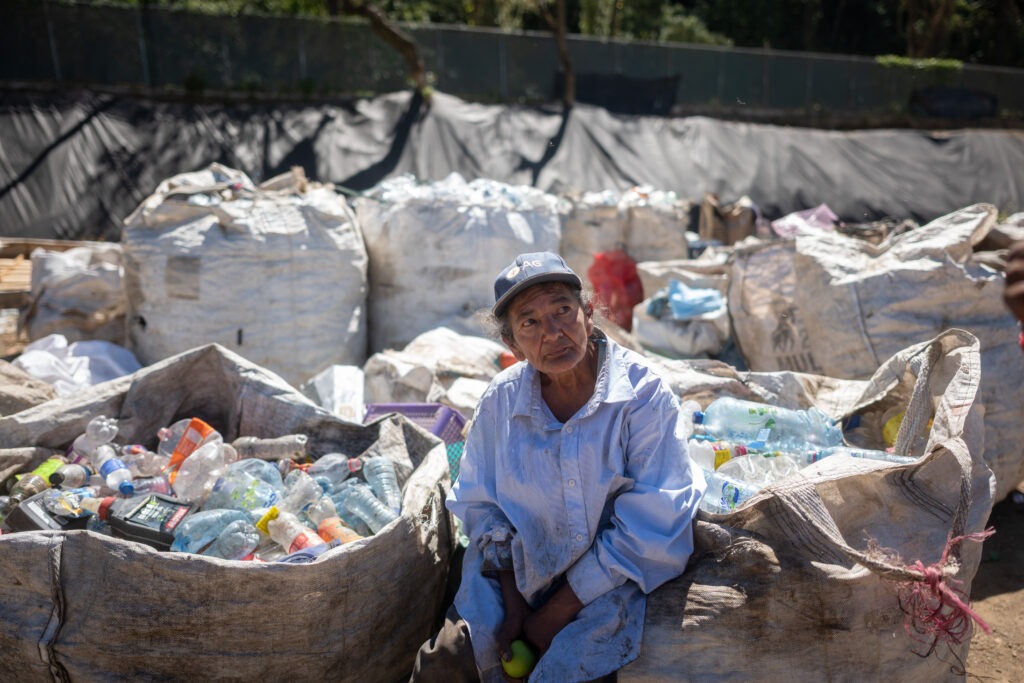 Las recicladoras de Choconal.
