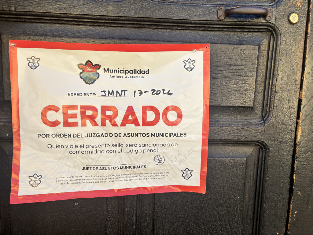 Cierre del establecimiento RED MATERIA